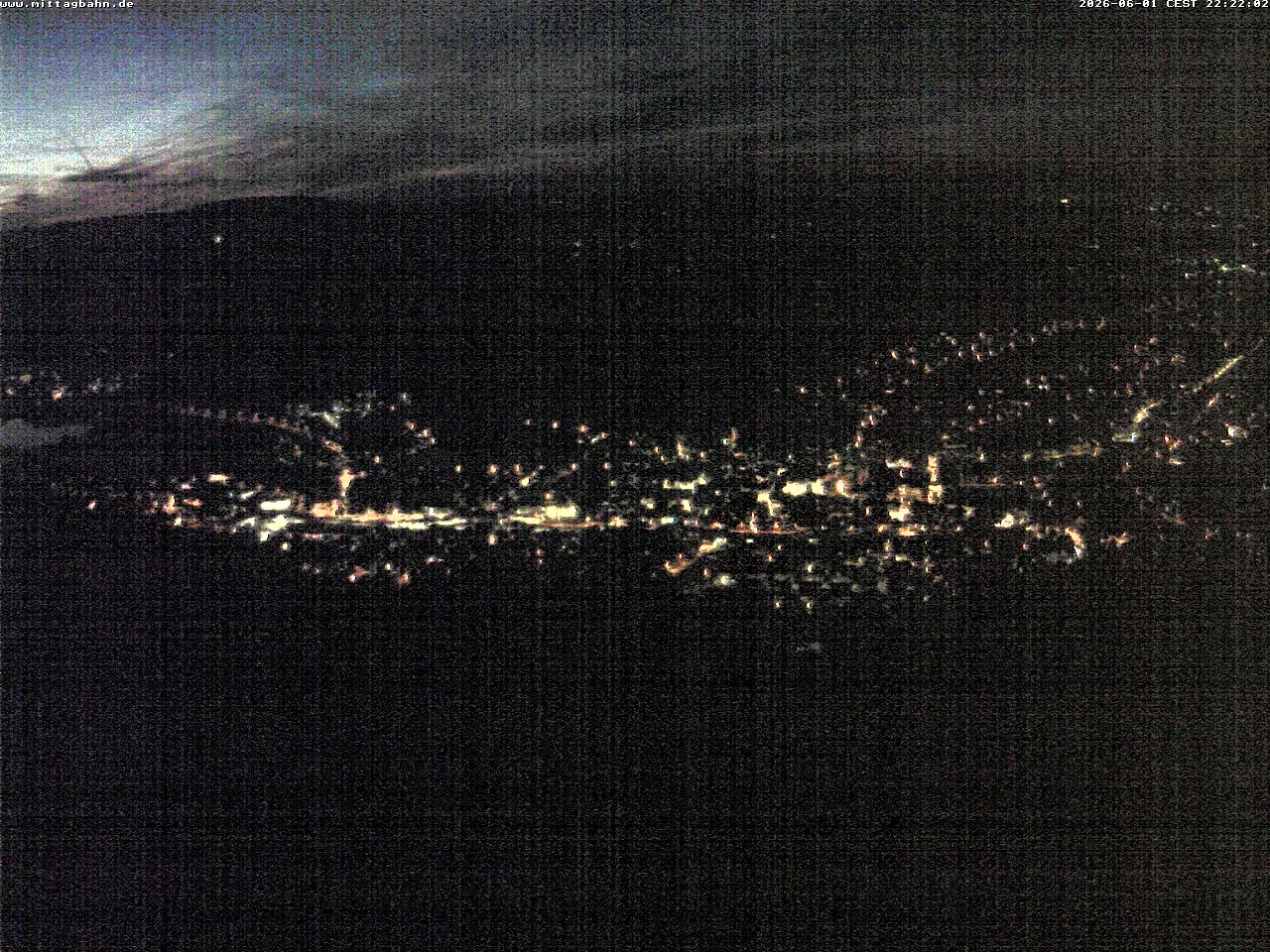 Archiv Foto Webcam Aussicht auf Immenstadt von der Mittagbahn