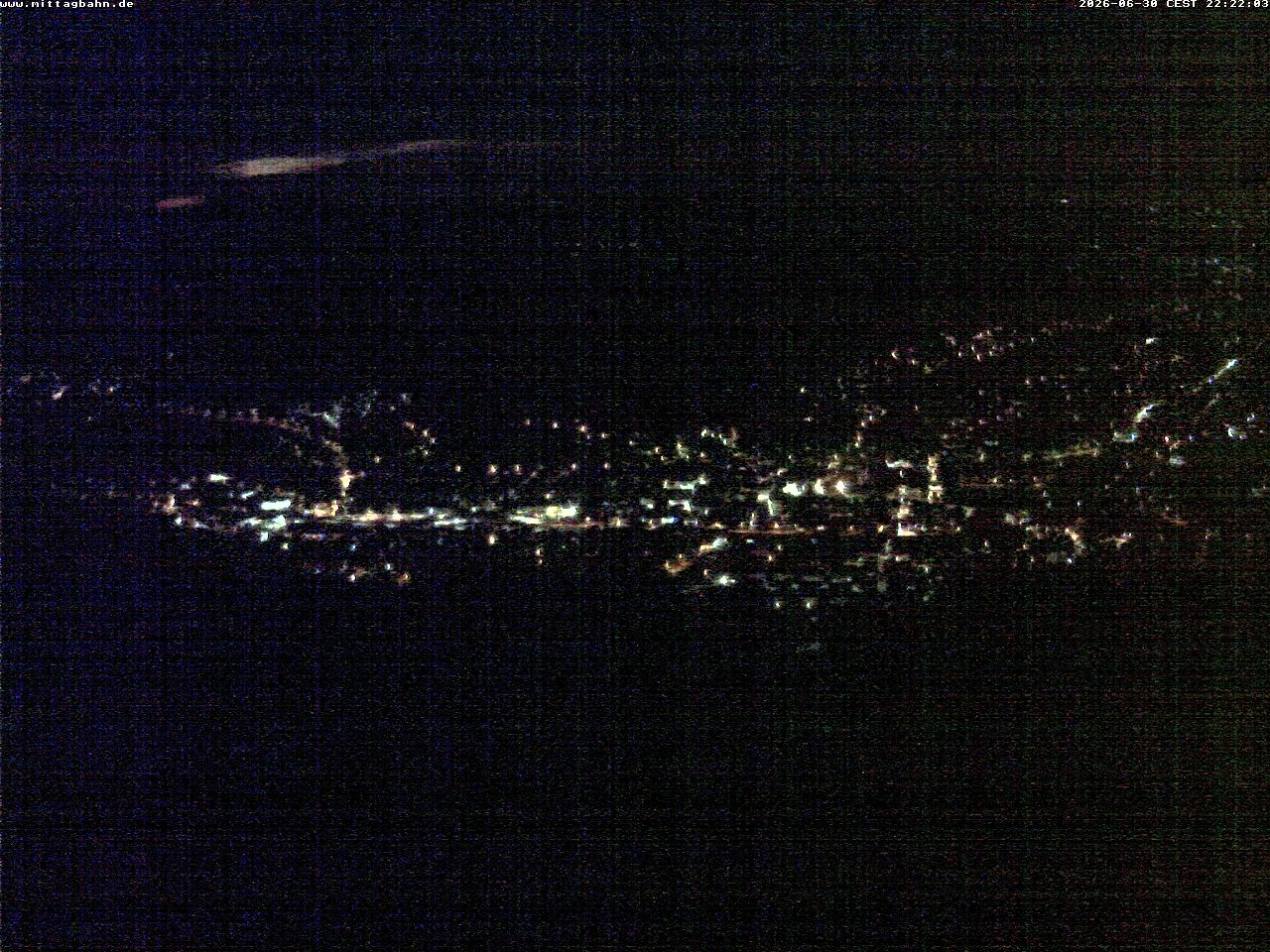 Archiv Foto Webcam Aussicht auf Immenstadt von der Mittagbahn