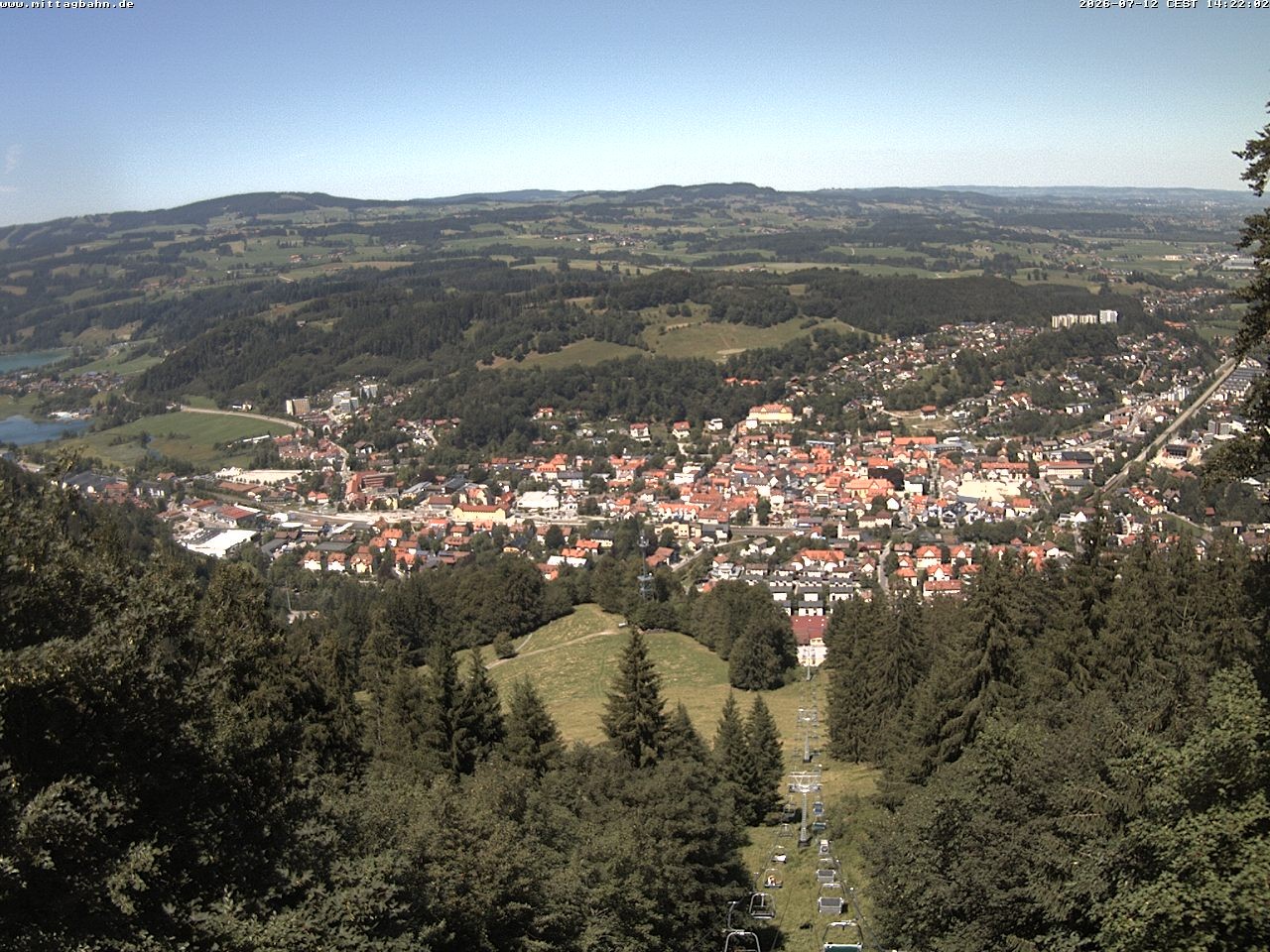 Archived image Webcam View of Immenstadt
