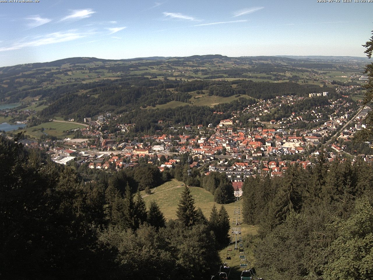 Archived image Webcam View of Immenstadt