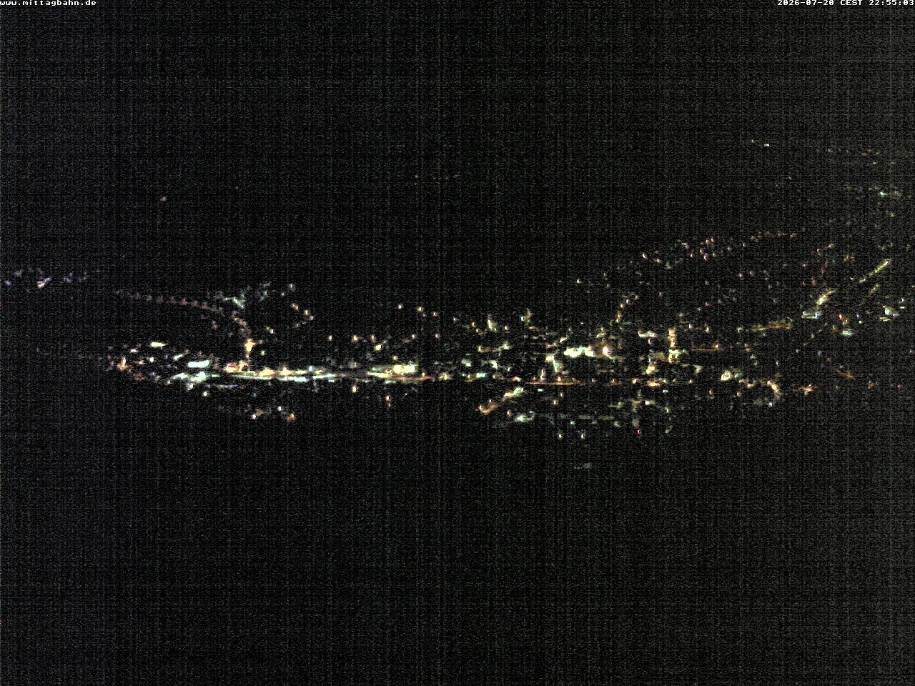 Archiv Foto Webcam Aussicht auf Immenstadt von der Mittagbahn