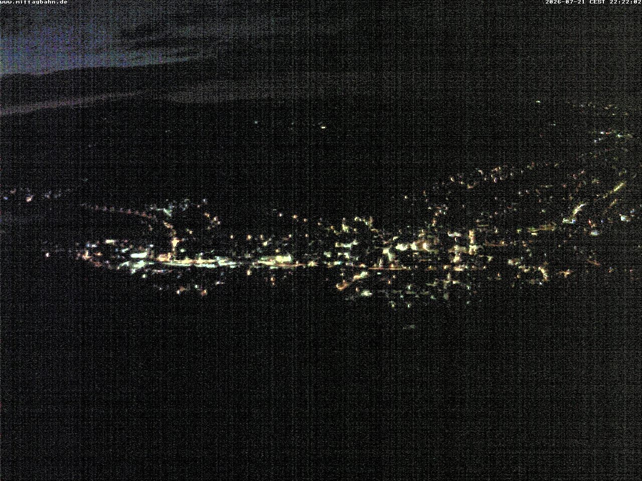 Archiv Foto Webcam Aussicht auf Immenstadt von der Mittagbahn