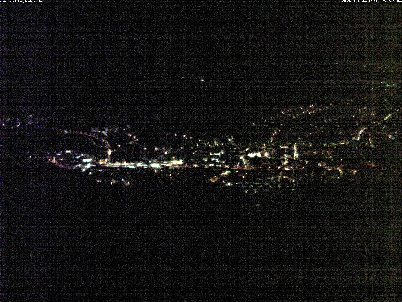 Archiv Foto Webcam Aussicht auf Immenstadt von der Mittagbahn