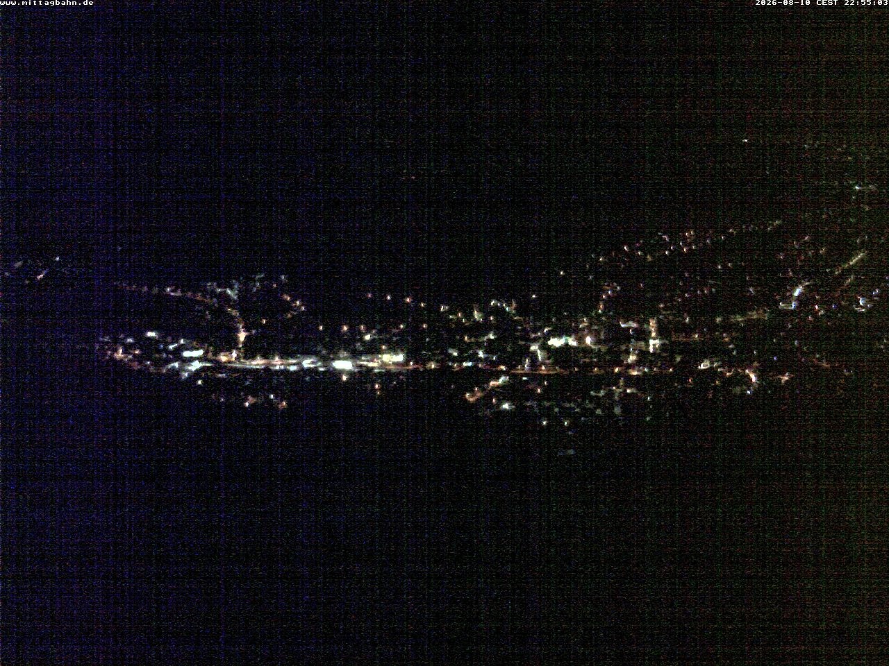 Archiv Foto Webcam Aussicht auf Immenstadt von der Mittagbahn