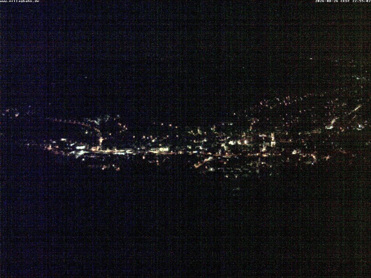 Archiv Foto Webcam Aussicht auf Immenstadt von der Mittagbahn