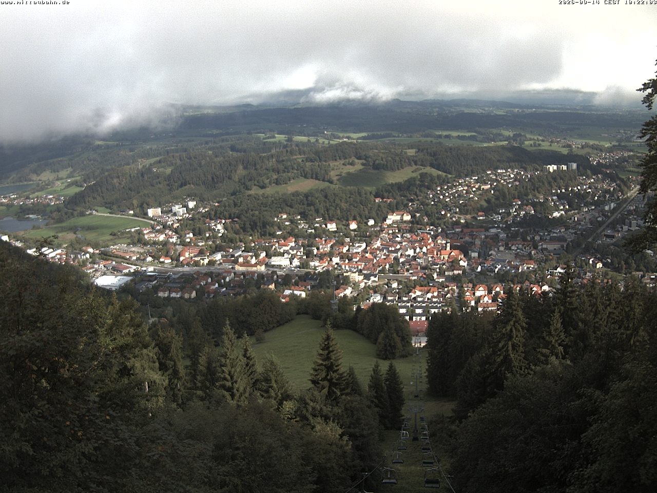 Archived image Webcam View of Immenstadt