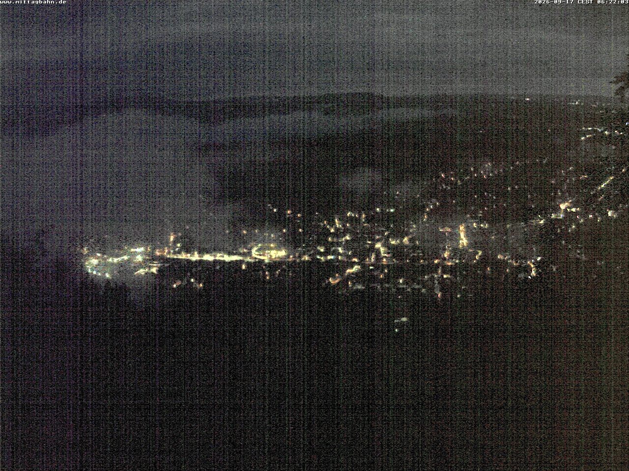 Archiv Foto Webcam Aussicht auf Immenstadt von der Mittagbahn