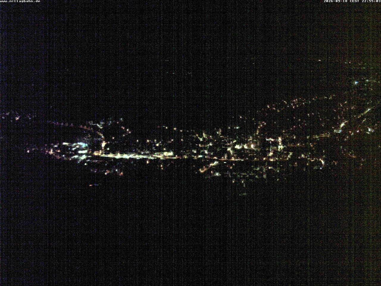Archiv Foto Webcam Aussicht auf Immenstadt von der Mittagbahn
