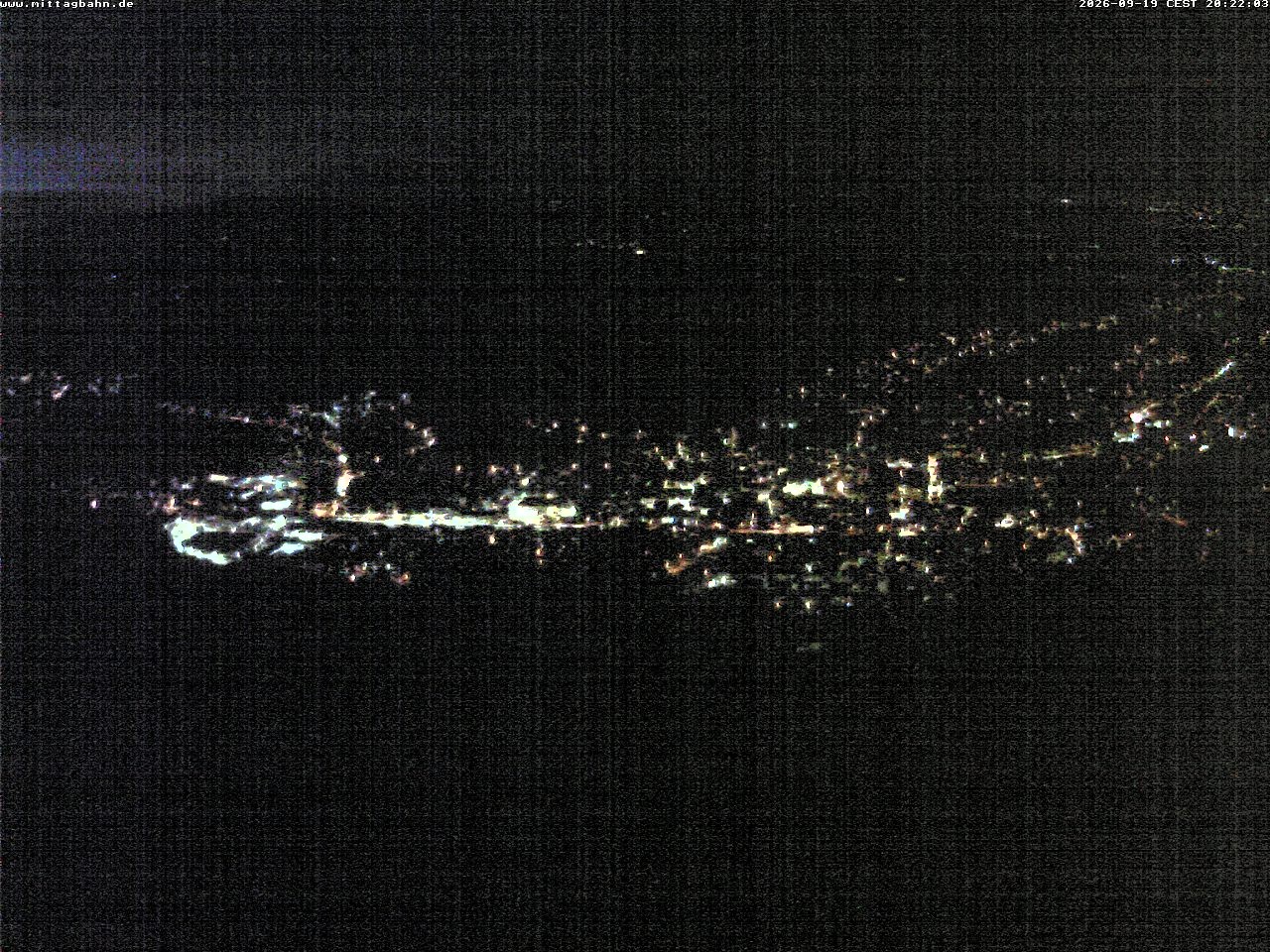 Archiv Foto Webcam Aussicht auf Immenstadt von der Mittagbahn