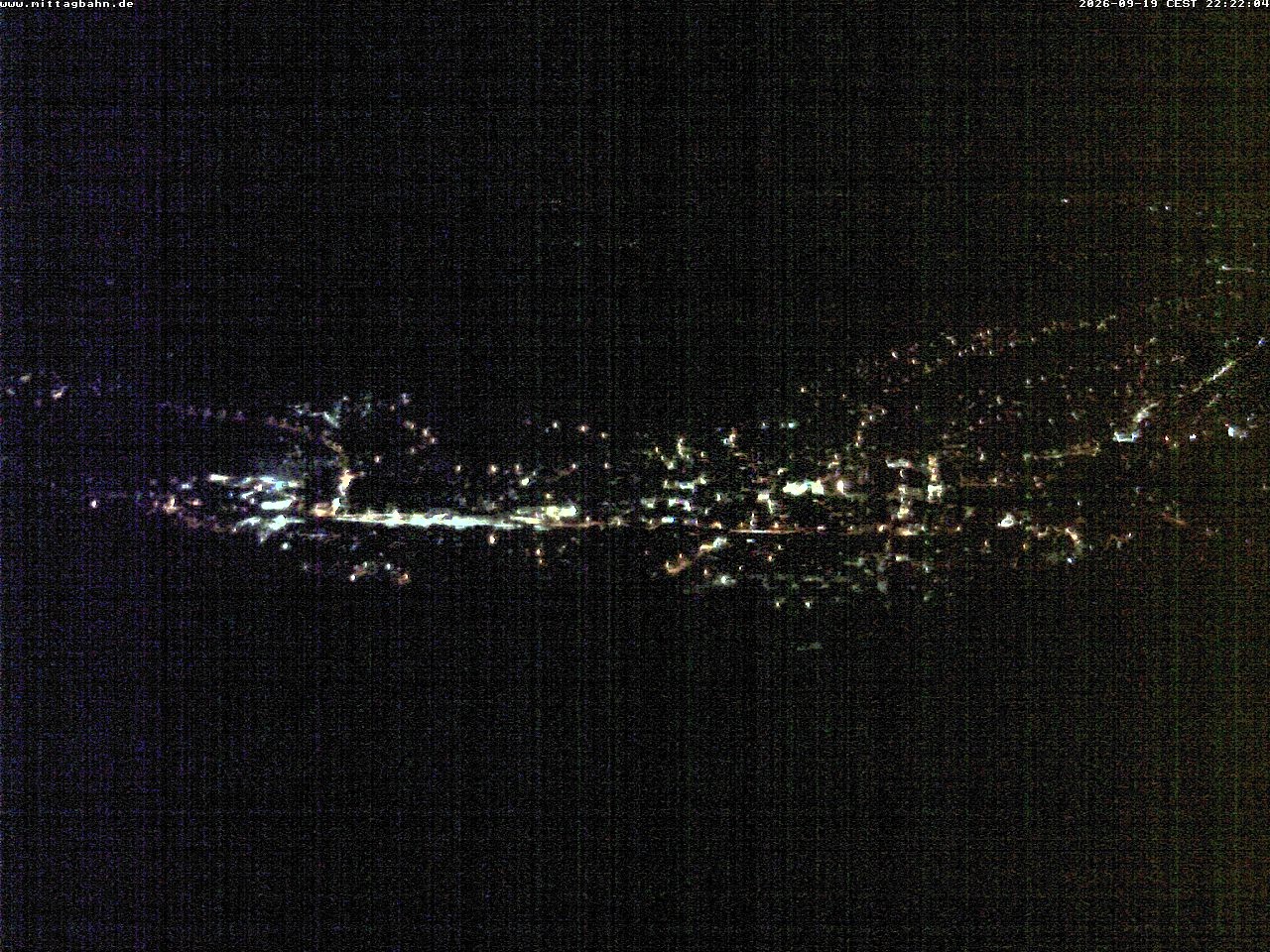 Archiv Foto Webcam Aussicht auf Immenstadt von der Mittagbahn