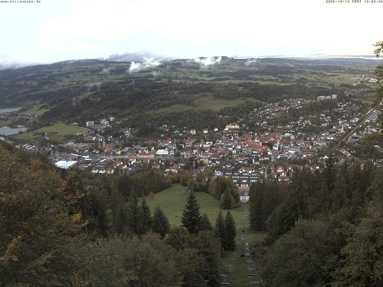 Archived image Webcam View of Immenstadt