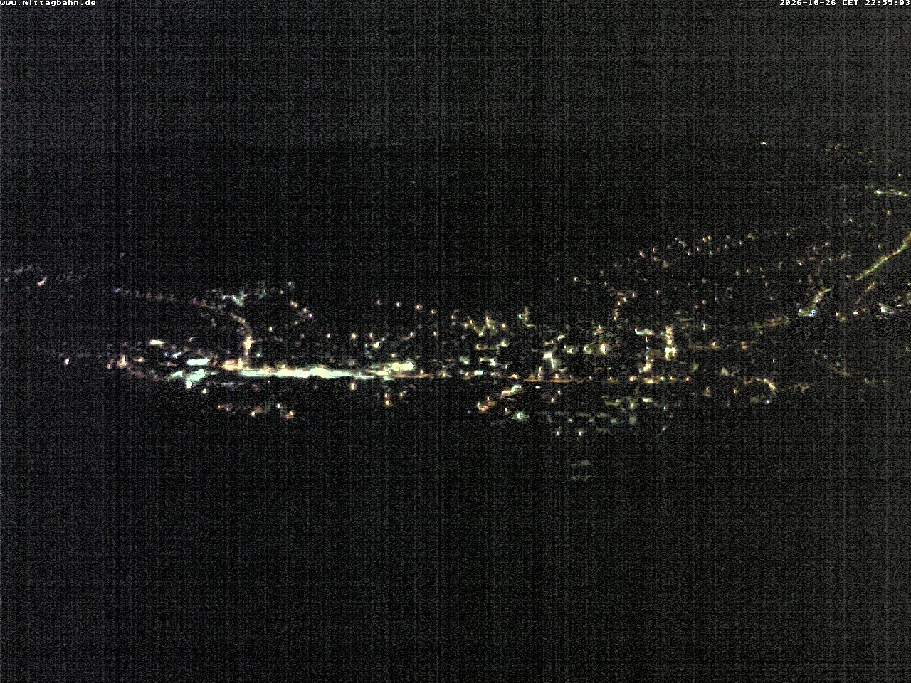 Archiv Foto Webcam Aussicht auf Immenstadt von der Mittagbahn
