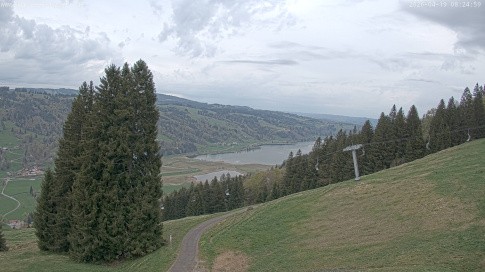 Archiv Foto Webcam Immenstadt: Alpsee Bergwelt Sesselbahn