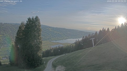 Archived image Webcam Alpsee chair lift (Alpsee Coaster)