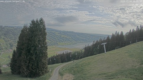 Archived image Webcam Alpsee chair lift (Alpsee Coaster)