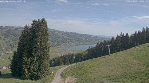 Archived image Webcam Alpsee chair lift (Alpsee Coaster)