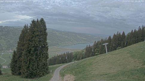Archiv Foto Webcam Immenstadt: Alpsee Bergwelt Sesselbahn