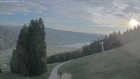 Archiv Foto Webcam Immenstadt: Alpsee Bergwelt Sesselbahn