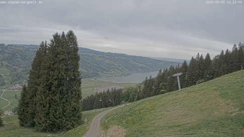 Archived image Webcam Alpsee chair lift (Alpsee Coaster)