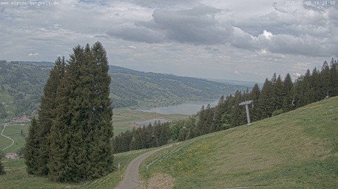 Archived image Webcam Alpsee chair lift (Alpsee Coaster)