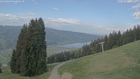 Archived image Webcam Alpsee chair lift (Alpsee Coaster)