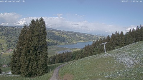 Archived image Webcam Alpsee chair lift (Alpsee Coaster)