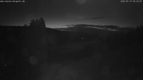 Archived image Webcam Alpsee chair lift (Alpsee Coaster)