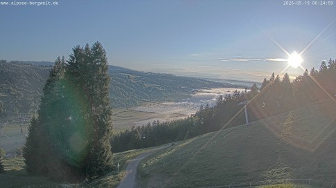 Archived image Webcam Alpsee chair lift (Alpsee Coaster)
