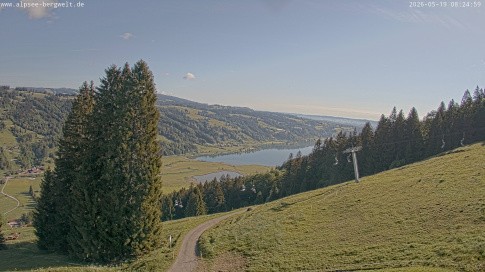 Archived image Webcam Alpsee chair lift (Alpsee Coaster)