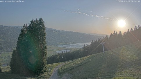 Archived image Webcam Alpsee chair lift (Alpsee Coaster)