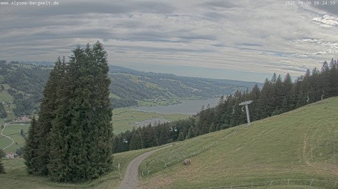 Archived image Webcam Alpsee chair lift (Alpsee Coaster)
