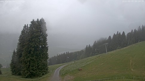 Archiv Foto Webcam Immenstadt: Alpsee Bergwelt Sesselbahn