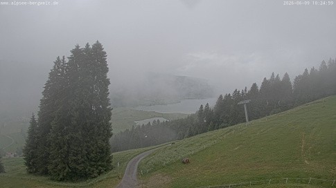 Archiv Foto Webcam Immenstadt: Alpsee Bergwelt Sesselbahn