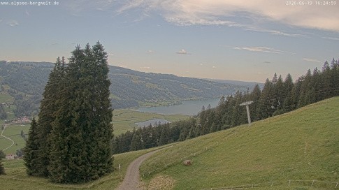 Archived image Webcam Alpsee chair lift (Alpsee Coaster)