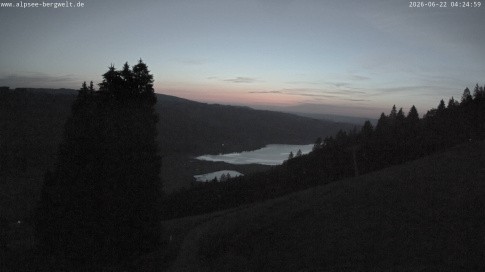 Archived image Webcam Alpsee chair lift (Alpsee Coaster)
