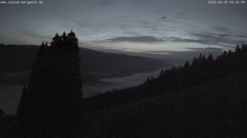 Archiv Foto Webcam Immenstadt: Alpsee Bergwelt Sesselbahn