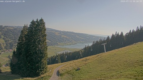 Archived image Webcam Alpsee chair lift (Alpsee Coaster)