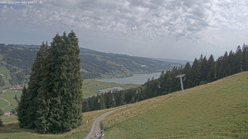 Archiv Foto Webcam Immenstadt: Alpsee Bergwelt Sesselbahn
