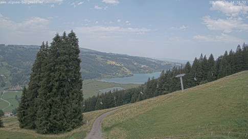 Archiv Foto Webcam Immenstadt: Alpsee Bergwelt Sesselbahn