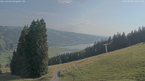 Archiv Foto Webcam Immenstadt: Alpsee Bergwelt Sesselbahn