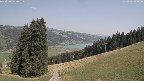 Archiv Foto Webcam Immenstadt: Alpsee Bergwelt Sesselbahn