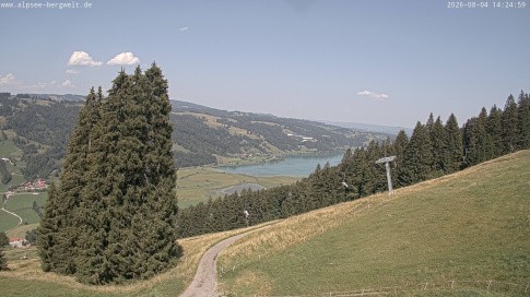 Archiv Foto Webcam Immenstadt: Alpsee Bergwelt Sesselbahn