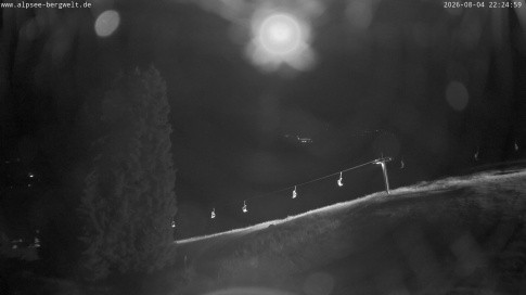 Archiv Foto Webcam Immenstadt: Alpsee Bergwelt Sesselbahn