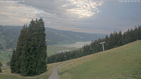 Archiv Foto Webcam Immenstadt: Alpsee Bergwelt Sesselbahn