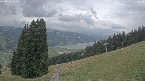 Archiv Foto Webcam Immenstadt: Alpsee Bergwelt Sesselbahn