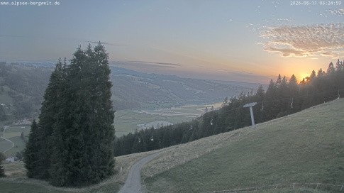 Archived image Webcam Alpsee chair lift (Alpsee Coaster)
