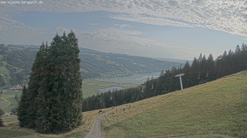 Archived image Webcam Alpsee chair lift (Alpsee Coaster)