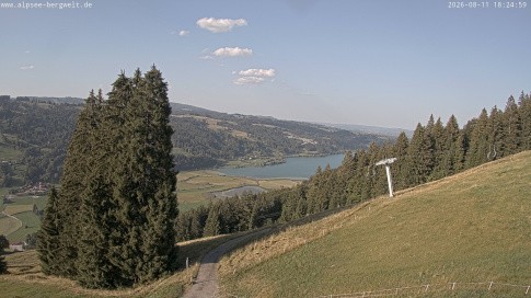 Archived image Webcam Alpsee chair lift (Alpsee Coaster)