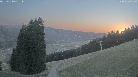 Archiv Foto Webcam Immenstadt: Alpsee Bergwelt Sesselbahn