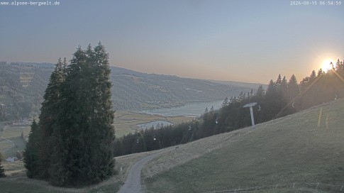 Archiv Foto Webcam Immenstadt: Alpsee Bergwelt Sesselbahn